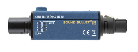 Sound Bullet – Probador de Audio Profesional Compacto y Recargable 🎚️🔍🎧
