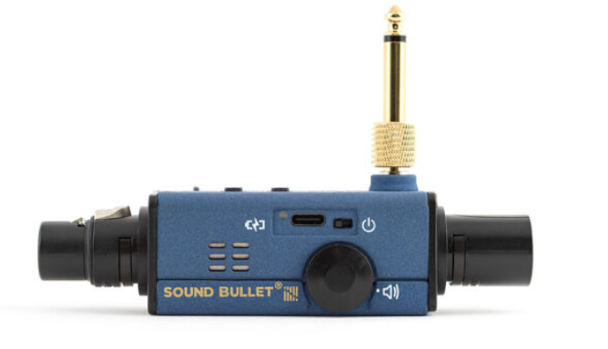 Sound Bullet – Probador de Audio Profesional Compacto y Recargable 🎚️🔍🎧